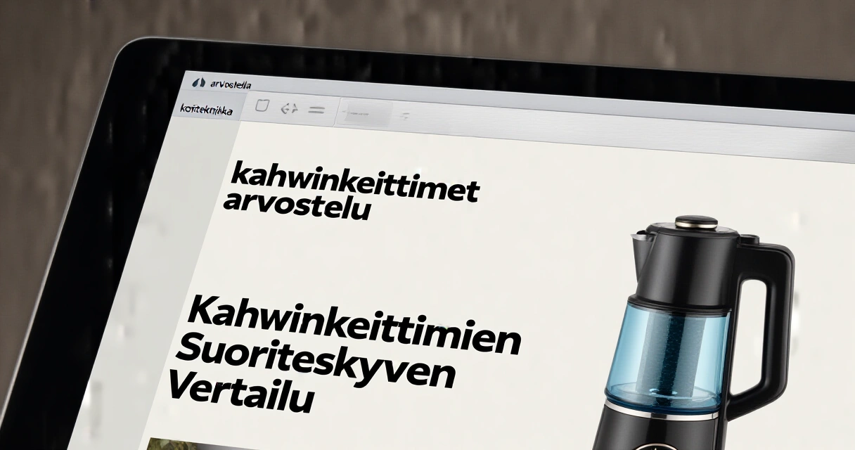 Kahvinkeittimien Suorituskyvyn Vertailu