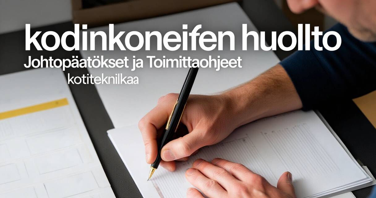 Johtopäätökset ja Toimintaohjeet